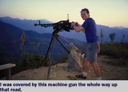 machine gun